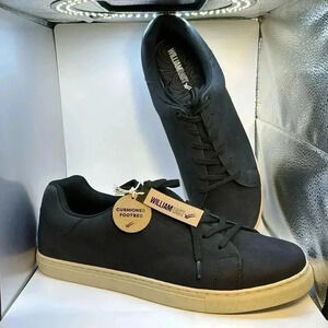 WILLIAM RAST BLACK SZ 11 WALKING MENS SHOES NWT CUSHIONED FOOTBED COMFORTABLE